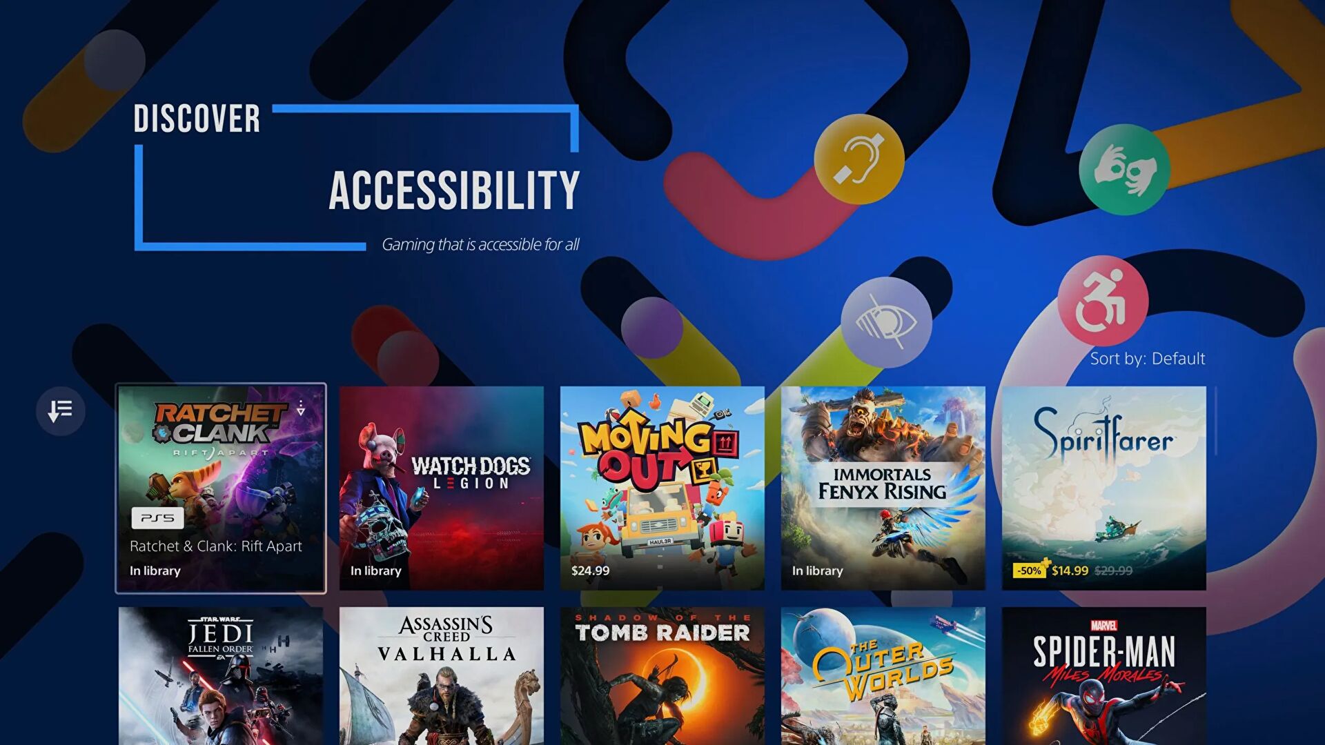 Sony will add accessibility tags to PlayStation Store listings